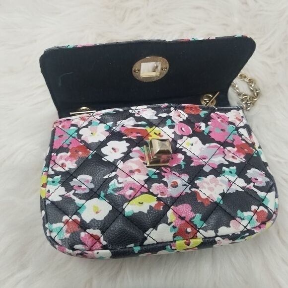Floral crossbody bag with chain strap - Picture 10 of 13